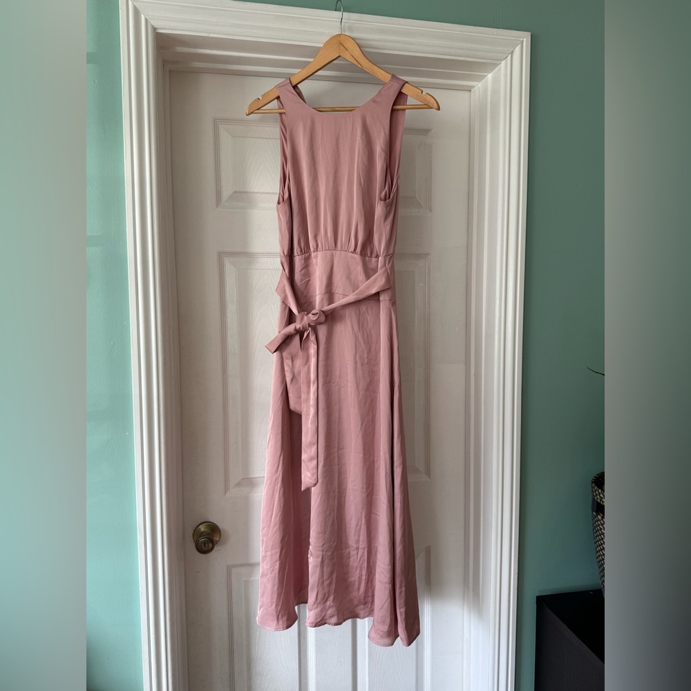 Express Pink Dress with Flattering Design